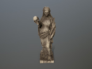 Afrodit Statue Modelo 3D