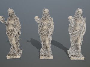 Afrodit Statue Modelo 3D
