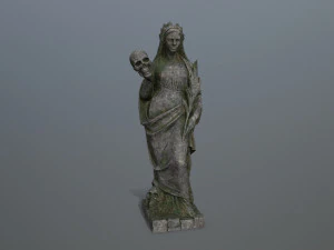 Afrodit Statue 3D Model