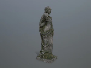 Afrodit Statue 3D Model