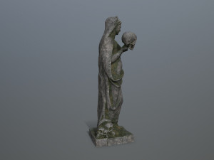 Afrodit Statue Modello 3D