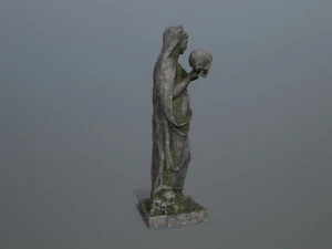 Afrodit Statue 3D Model