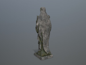 Afrodit Statue Modello 3D