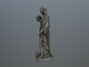 Afrodit Statue Modello 3D
