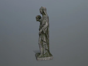 Afrodit Statue 3D Model