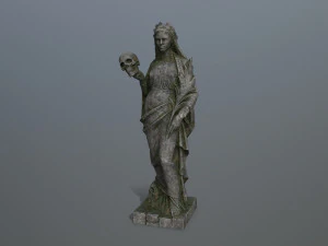 Afrodit Statue 3D Model