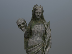 Afrodit Statue Modello 3D