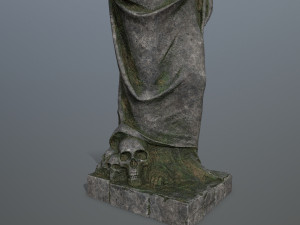 Afrodit Statue Modello 3D