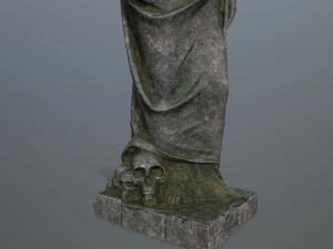 Afrodit Statue 3D Model