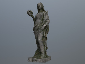 Afrodit Statue Modello 3D