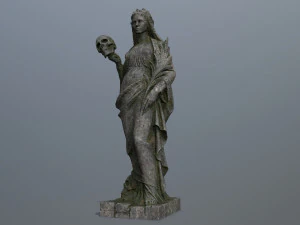 Afrodit Statue 3D Model