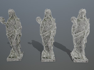 Afrodit Statue Modello 3D