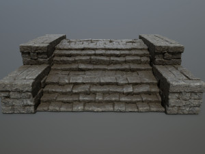 RuinStairs 3D Модель