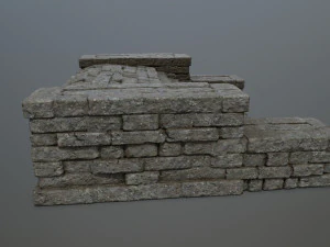 RuinStairs 3D Model