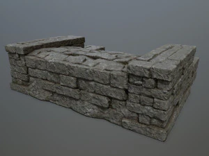 RuinStairs 3D Model