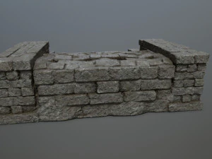RuinStairs 3D Model