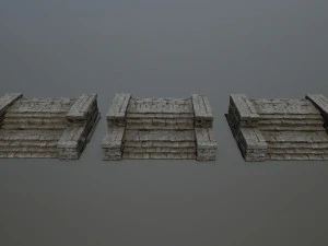 RuinStairs 3D Model