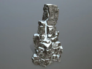 Snow rock 3D Model