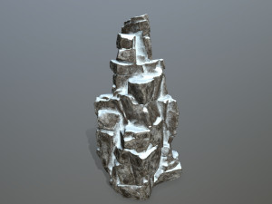 Snow rock 3D Model