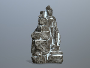 Snow rock 3D Model