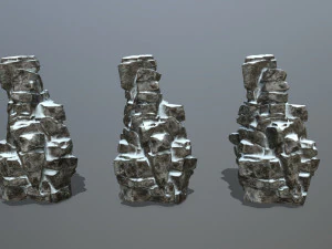 Snow rock 3D Model