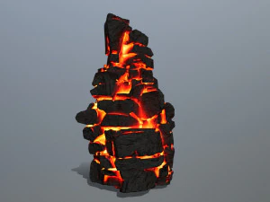 Lava rocks 3D Model