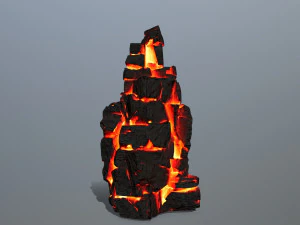 Lava rocks 3D Model