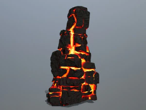 Lava rocks 3D Model