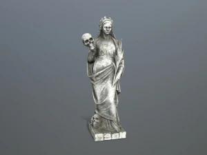 Afrodit Statue 3D Model