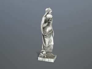 Afrodit Statue Modello 3D