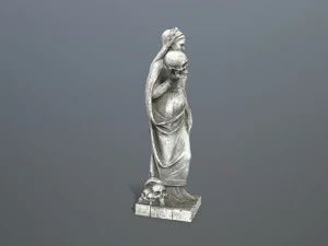 Afrodit Statue 3D Model
