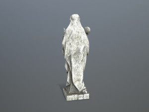 Afrodit Statue Modello 3D