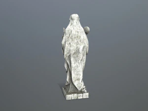 Afrodit Statue 3D Model