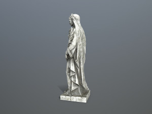 Afrodit Statue Modello 3D