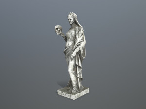 Afrodit Statue Modello 3D
