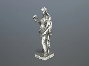 Afrodit Statue 3D Model