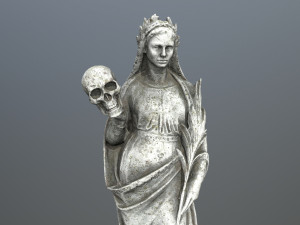 Afrodit Statue Modello 3D