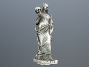 Afrodit Statue Modello 3D