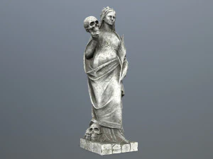 Afrodit Statue 3D Model