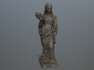 Afrodit Statue 3D Модель