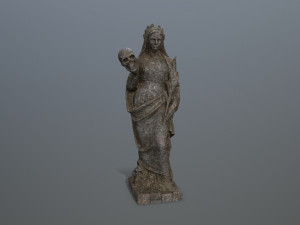 Afrodit Statue Modelo 3D