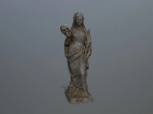 Afrodit Statue 3D Model