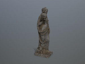 Afrodit Statue Modelo 3D