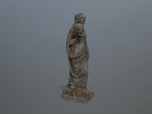 Afrodit Statue 3D Model
