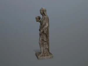 Afrodit Statue 3D Model