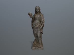 Afrodit Statue Modelo 3D