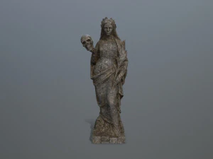 Afrodit Statue 3D Model