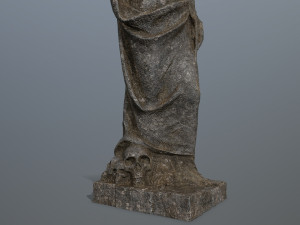 Afrodit Statue Modelo 3D