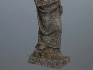 Afrodit Statue 3D Model