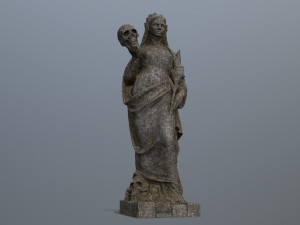 Afrodit Statue Modelo 3D